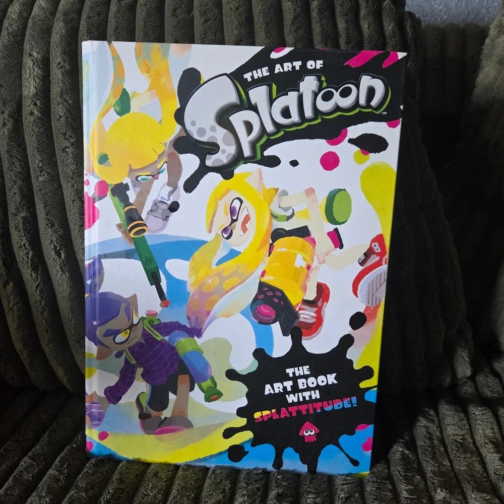 The Art of Splatoon Nintendo Art Book with Splattitude First English Print 2017